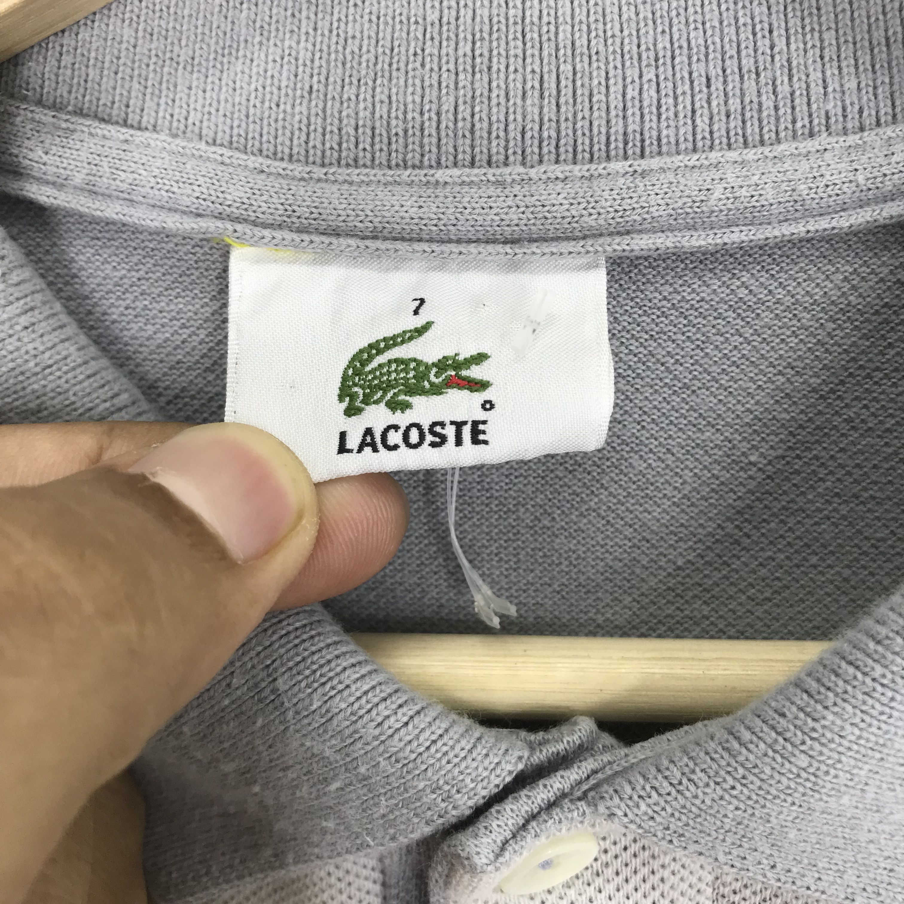 Lacoste Vintage Lacoste Stripes Polo Shirt Rugby Big Stripes Size US L / EU 52-54 / 3 - 9 Thumbnail