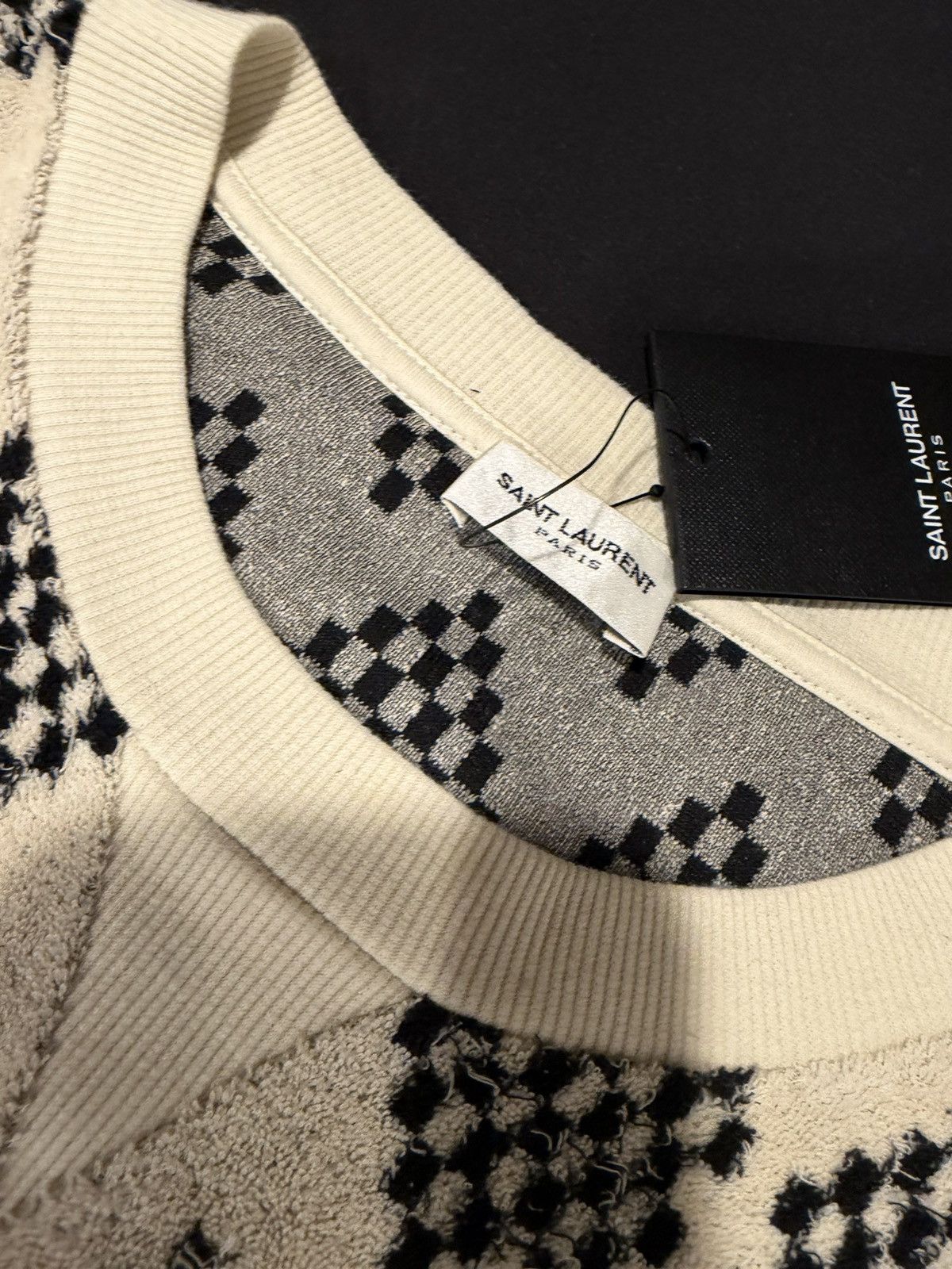 Saint Laurent Paris Saint laurent mens sweater. XL. $1250 Size US XL / EU 56 / 4 - 3 Thumbnail