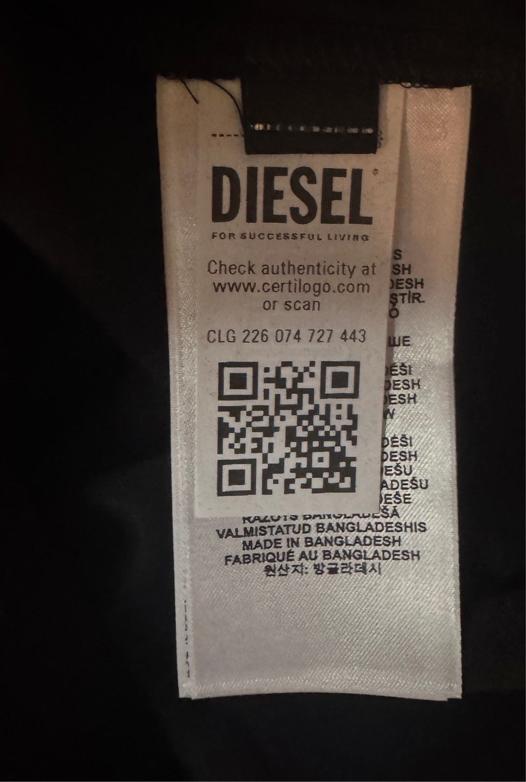 Diesel T-shirt Diesel Size US M / EU 48-50 / 2 - 6 Thumbnail