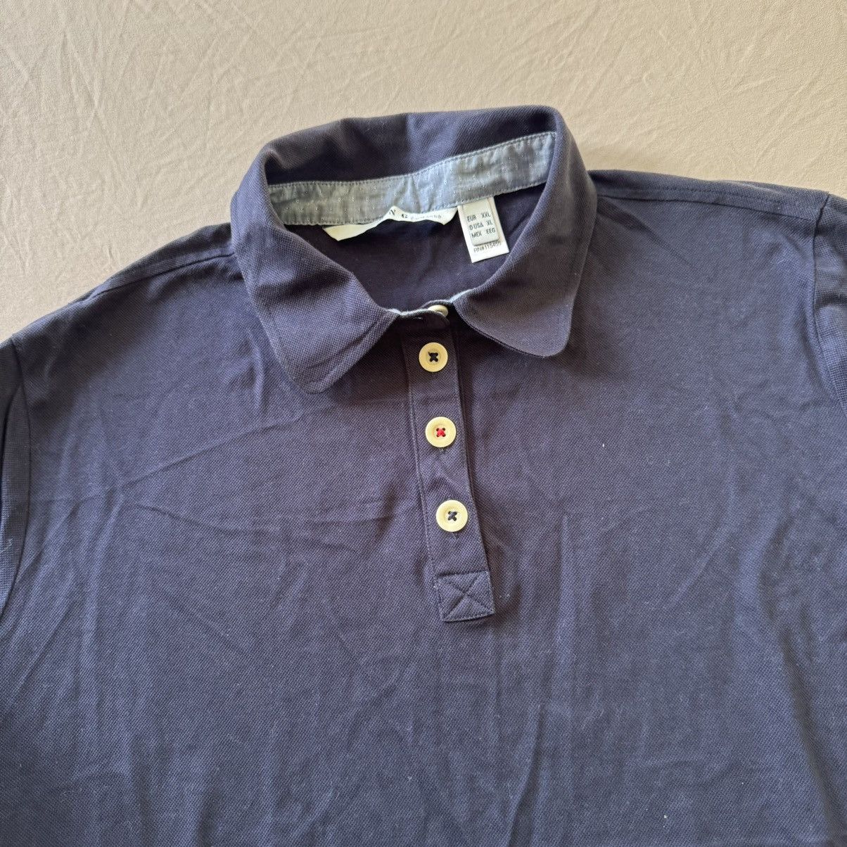 Mango Vintage Mango Cotton Polo Shirt Size US L / EU 52-54 / 3 - 3 Thumbnail