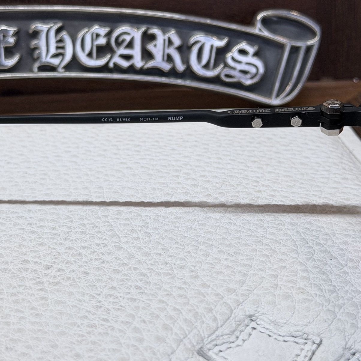 Chrome Hearts Chrome Hearts Rump 1/1 Sunglasses Size ONE SIZE - 6 Thumbnail