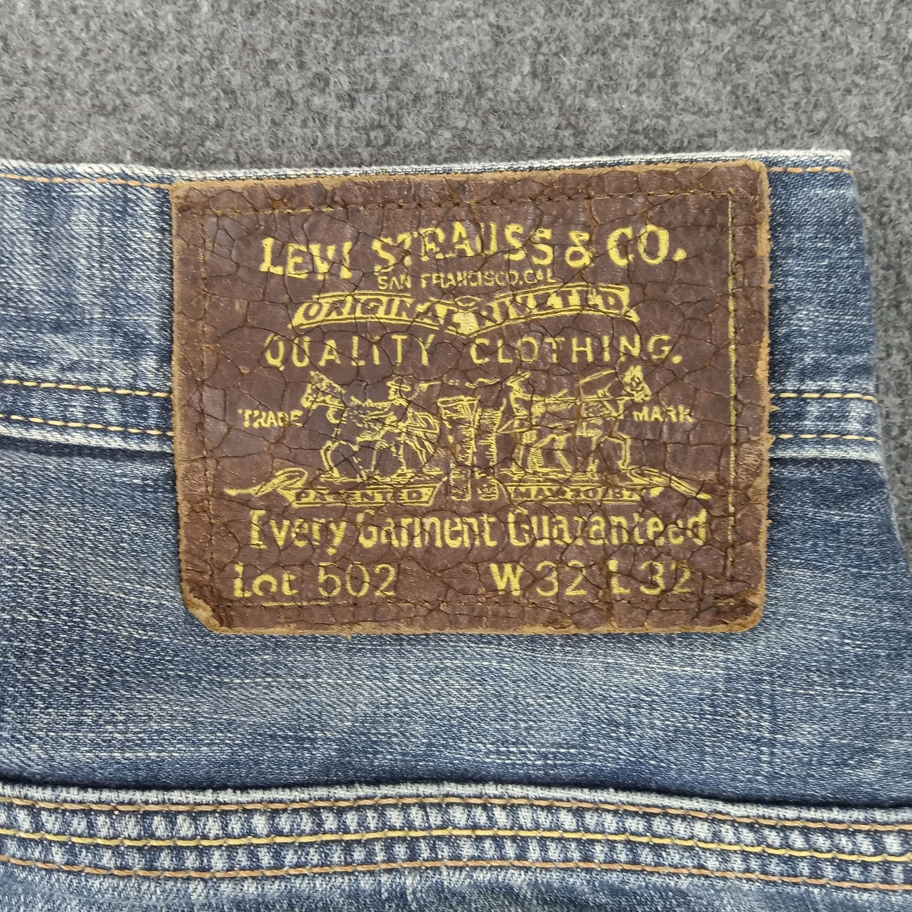 Levi's × Vintage Levi's American Distressed Style Grunge Denim Jeans Size US 33 - 3 Thumbnail