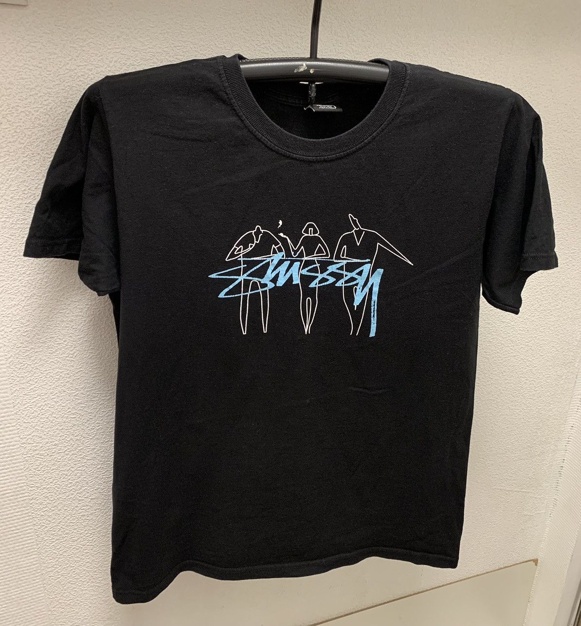 Stussy Stussy vintage big logo black t-shirt oversized M size Size US M / EU 48-50 / 2 - 2 Thumbnail