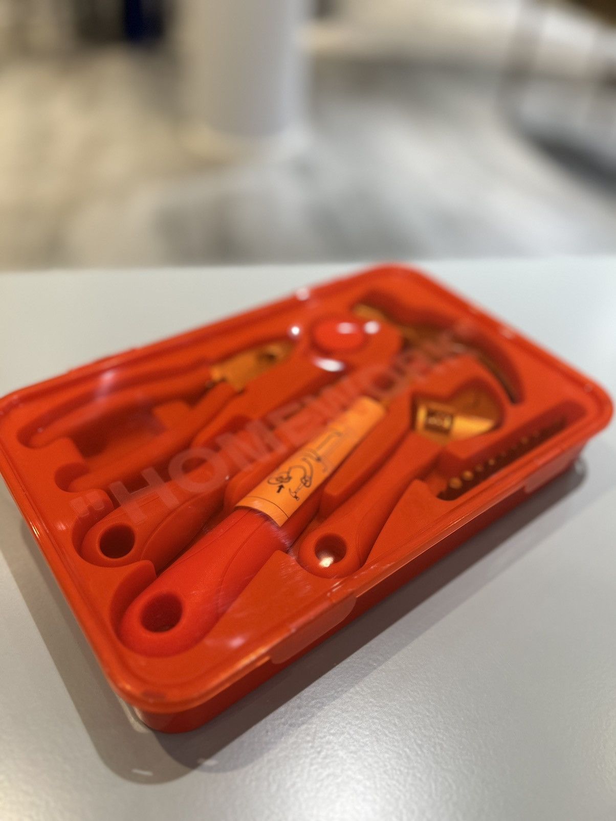 Ikea × Virgil Abloh Virgil Abloh x IKEA MARKERAD "HOMEWORK" Toolkit Orange Size ONE SIZE - 2 Thumbnail