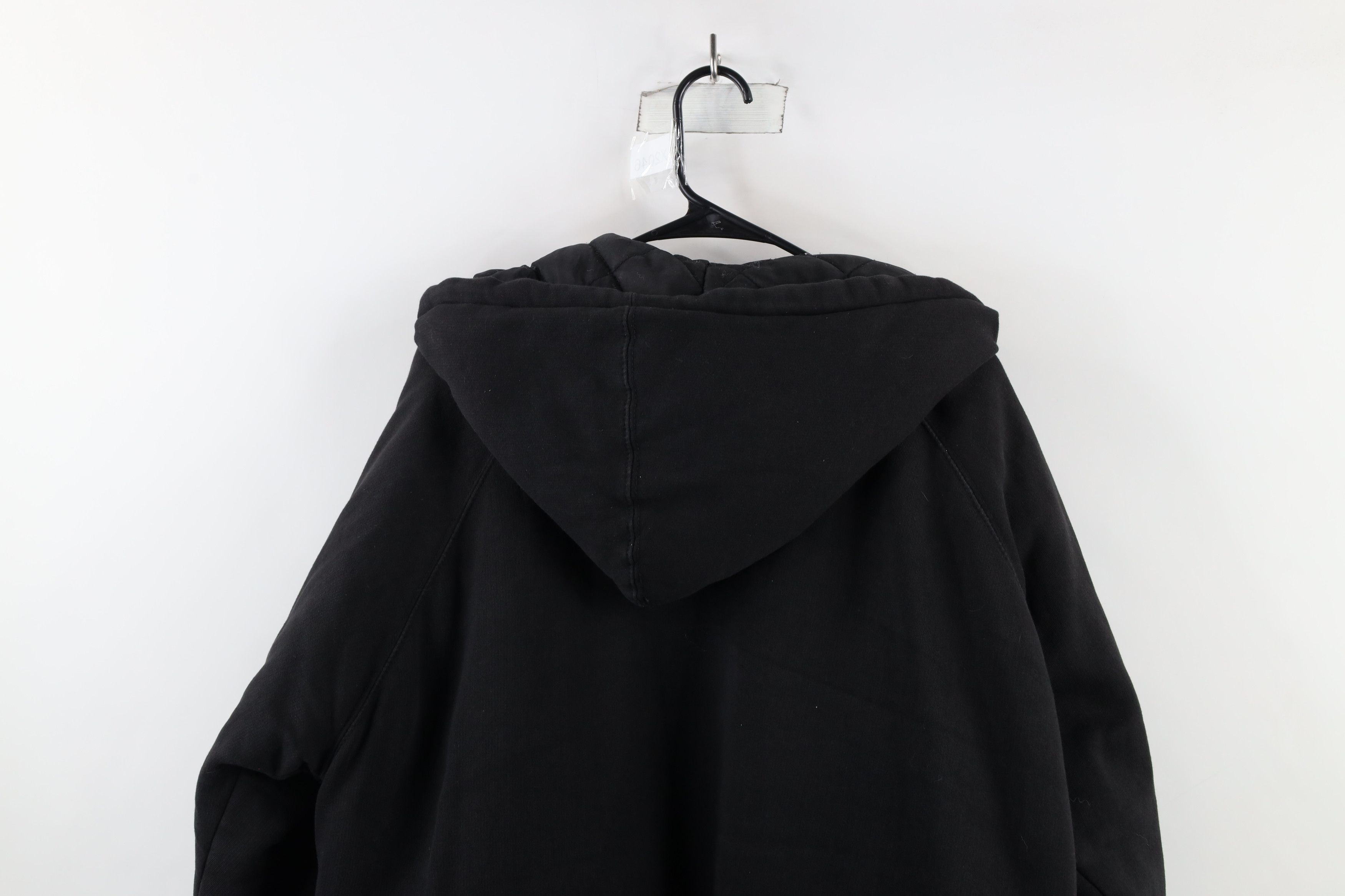 Vintage Vintage 90s Streetwear Quilted Hoodie Sweatshirt Jacket Size US XXL / EU 58 / 5 - 16 Thumbnail