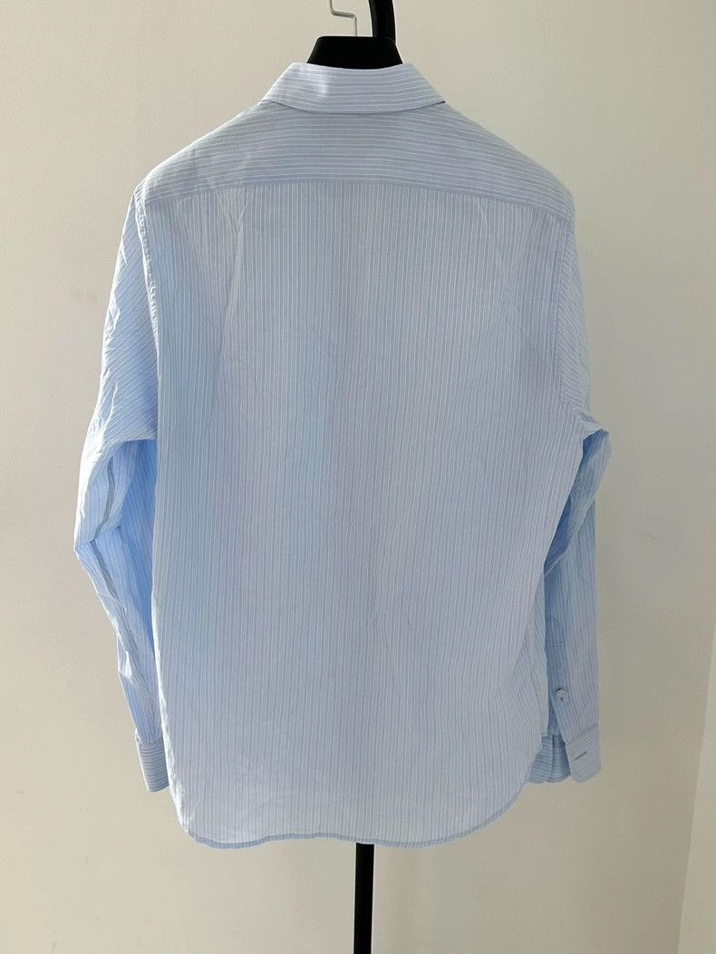 Gucci Gucci Size15 Striped embroidered shirt with long sleeves Size US XXS / EU 40 - 2 Thumbnail