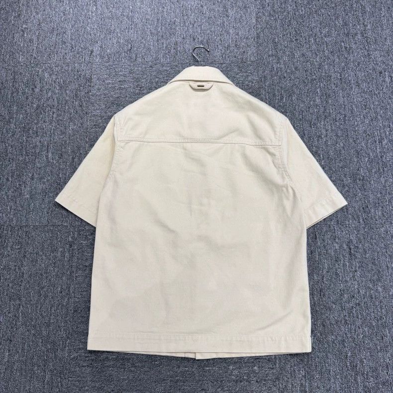 Louis Vuitton Louis Vuitton Beige embossed old flower logging denim shor Size US XS / EU 42 / 0 - 7 Thumbnail
