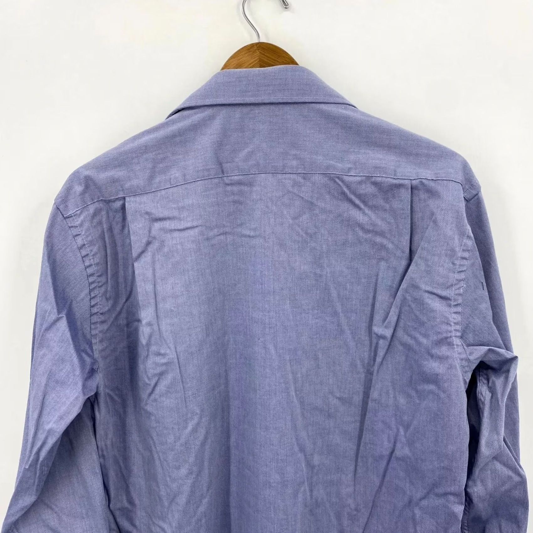 Tommy Hilfiger Tommy Hilfiger Long Sleeve Button Shirt Mens Size M Blue Regular Fit Stretch Size US M / EU 48-50 / 2 - 7 Thumbnail