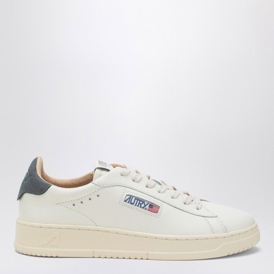 AUTRY o1d2blof0725 Leather Low-Top Sneakers in White Size US 9 / EU 42 - 1 Thumbnail