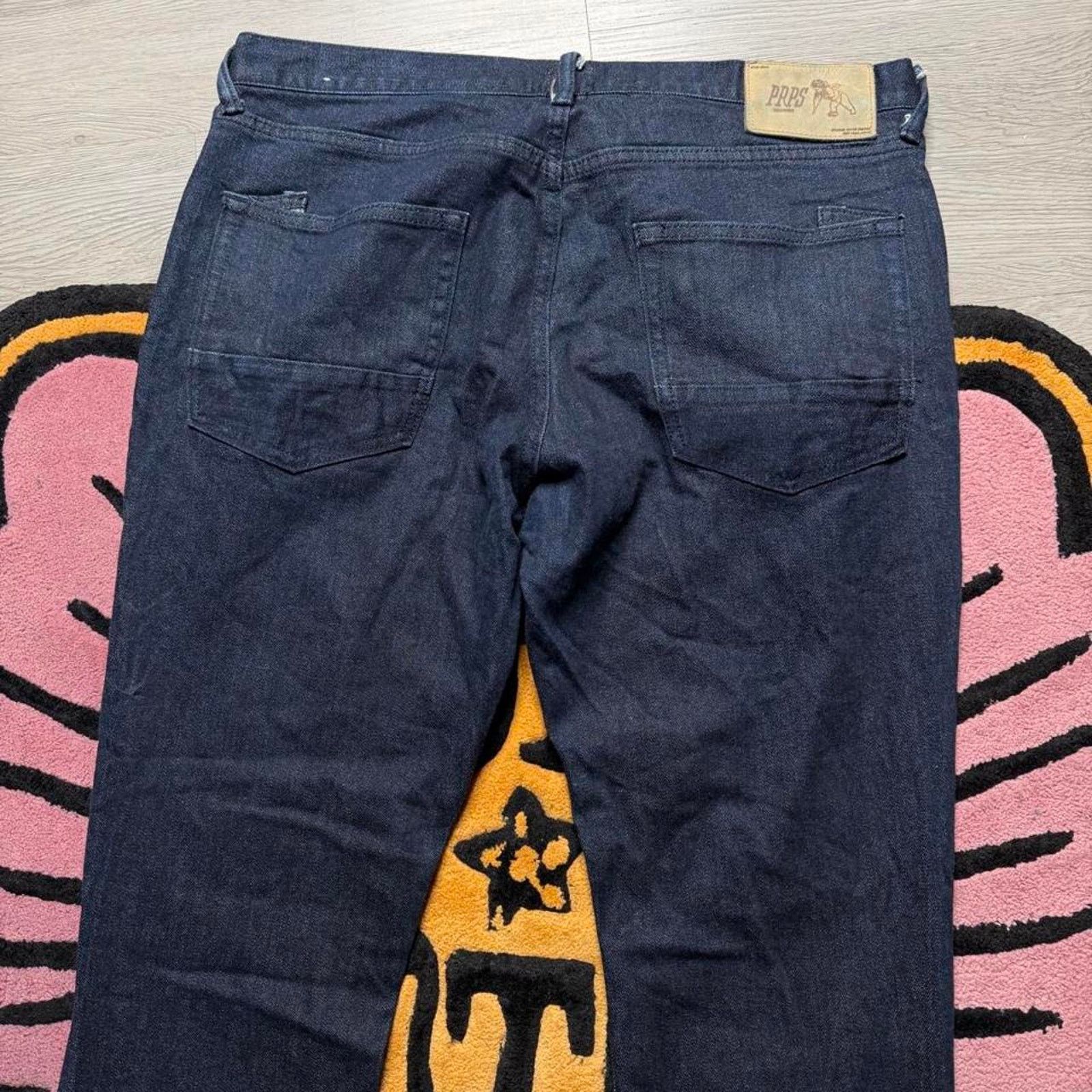Prps PRPS Demon Slim Straight Denim Jeans Size 36 Dark Blue Size US 36 / EU 52 - 8 Thumbnail