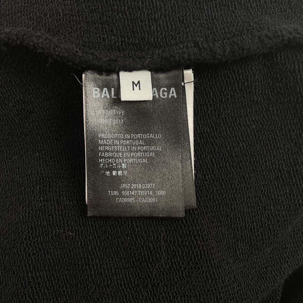 Balenciaga Balenciaga Classic Wave Sweatshirt K26WX Size US S / EU 44-46 / 1 - 6 Thumbnail