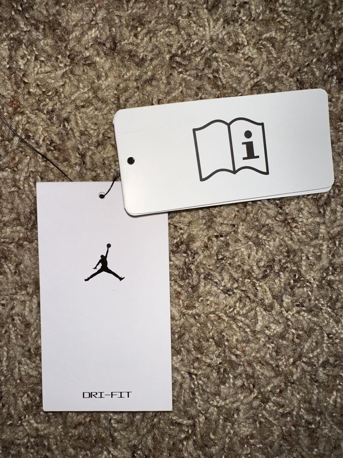 Designer Nike Women's Air Jordan Sport High-Waisted 7" Bike Shorts Sample Size 28" / US 6 / IT 42 - 8 Thumbnail