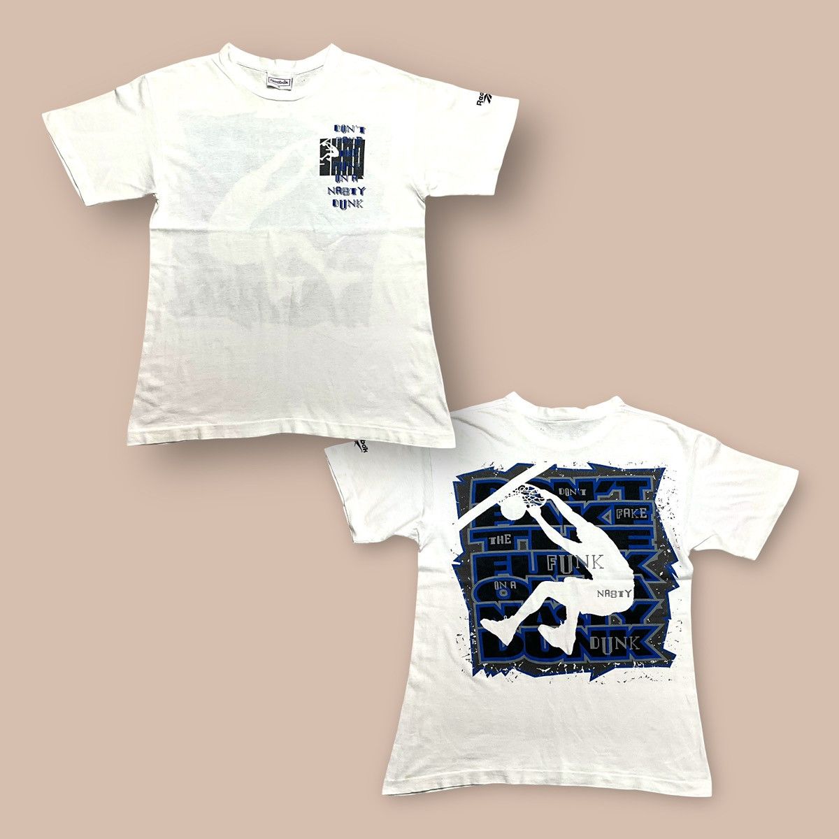 Reebok OG 90s Reebok SHAQ "Don’t Fake The Funk On A Nasty Dunk" TEE Size US M / EU 48-50 / 2 - 1 Thumbnail