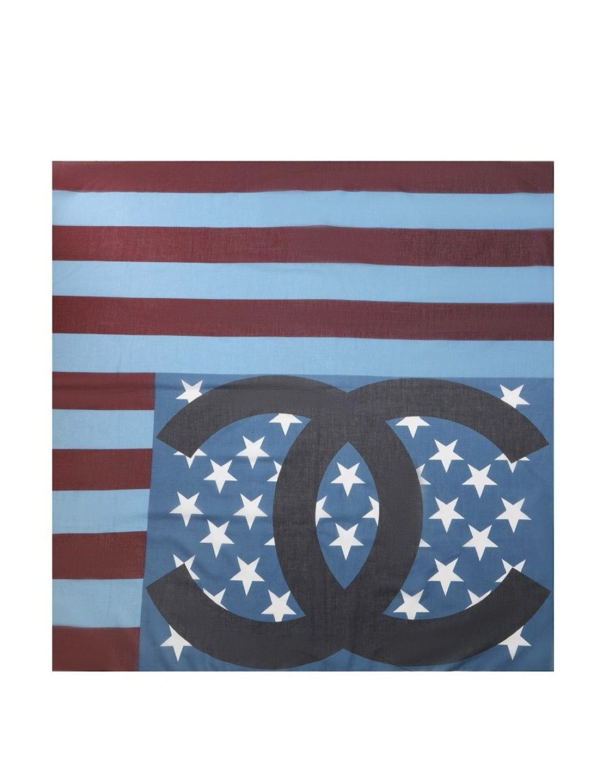 Chanel Rare Chanel American Flag Scarf Size ONE SIZE - 5 Thumbnail