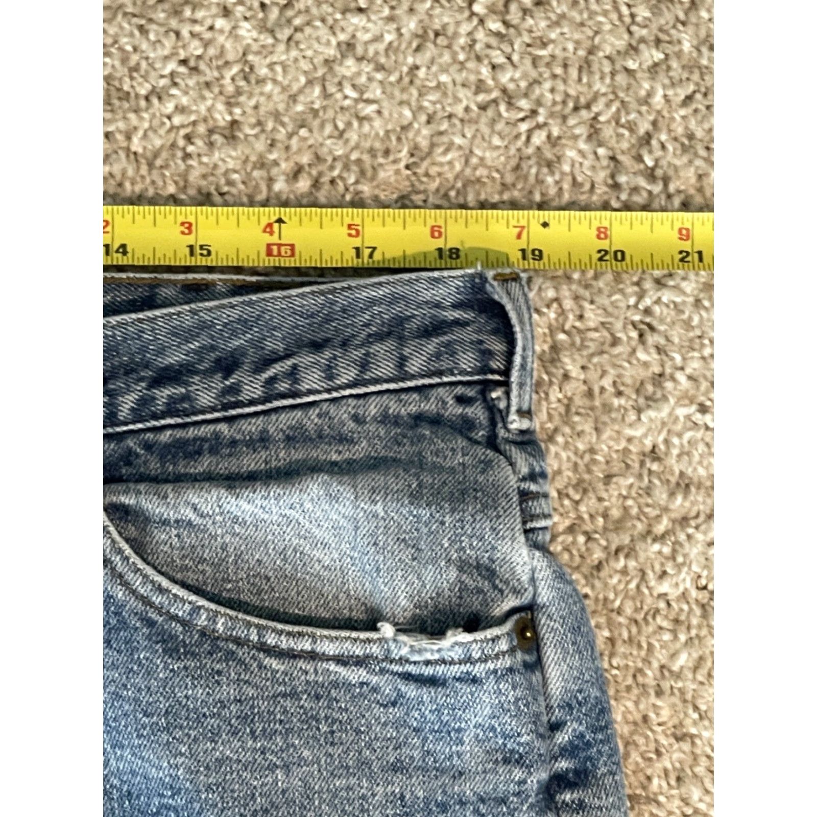 Vintage L.L. Bean Jeans Classic Fit Fleece Lined 38x35 Green Lined Mens Size US 38 / EU 54 - 7 Thumbnail
