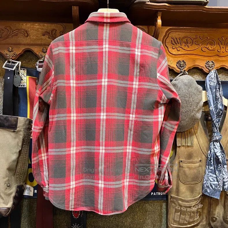 RRL Ralph Lauren RRL Ralph Lauren Vintage Worn Shirt Size US L / EU 52-54 / 3 - 2 Thumbnail