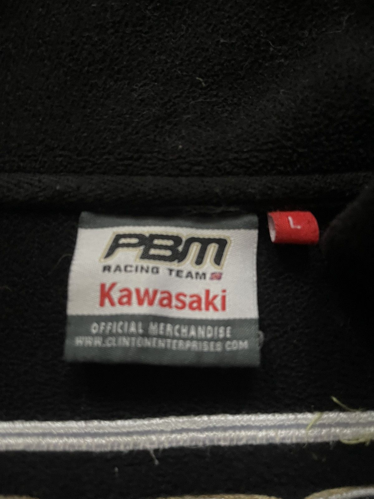 Vintage Фліска Kawasaki Size US L / EU 52-54 / 3 - 7 Thumbnail
