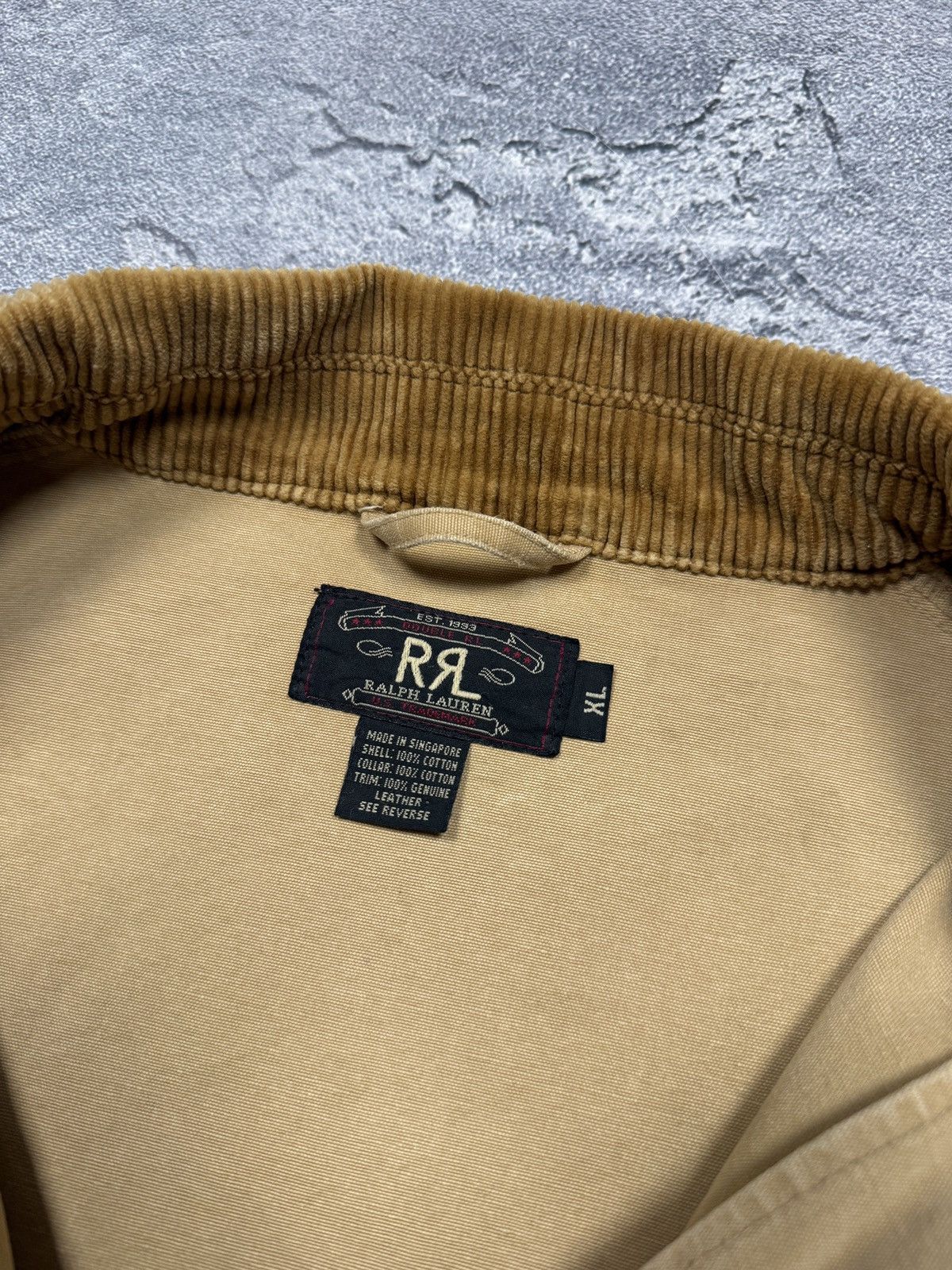 RRL Ralph Lauren RRL Double RL Ralph Lauren Vintage USA Jacket Size US XL / EU 56 / 4 - 13 Thumbnail