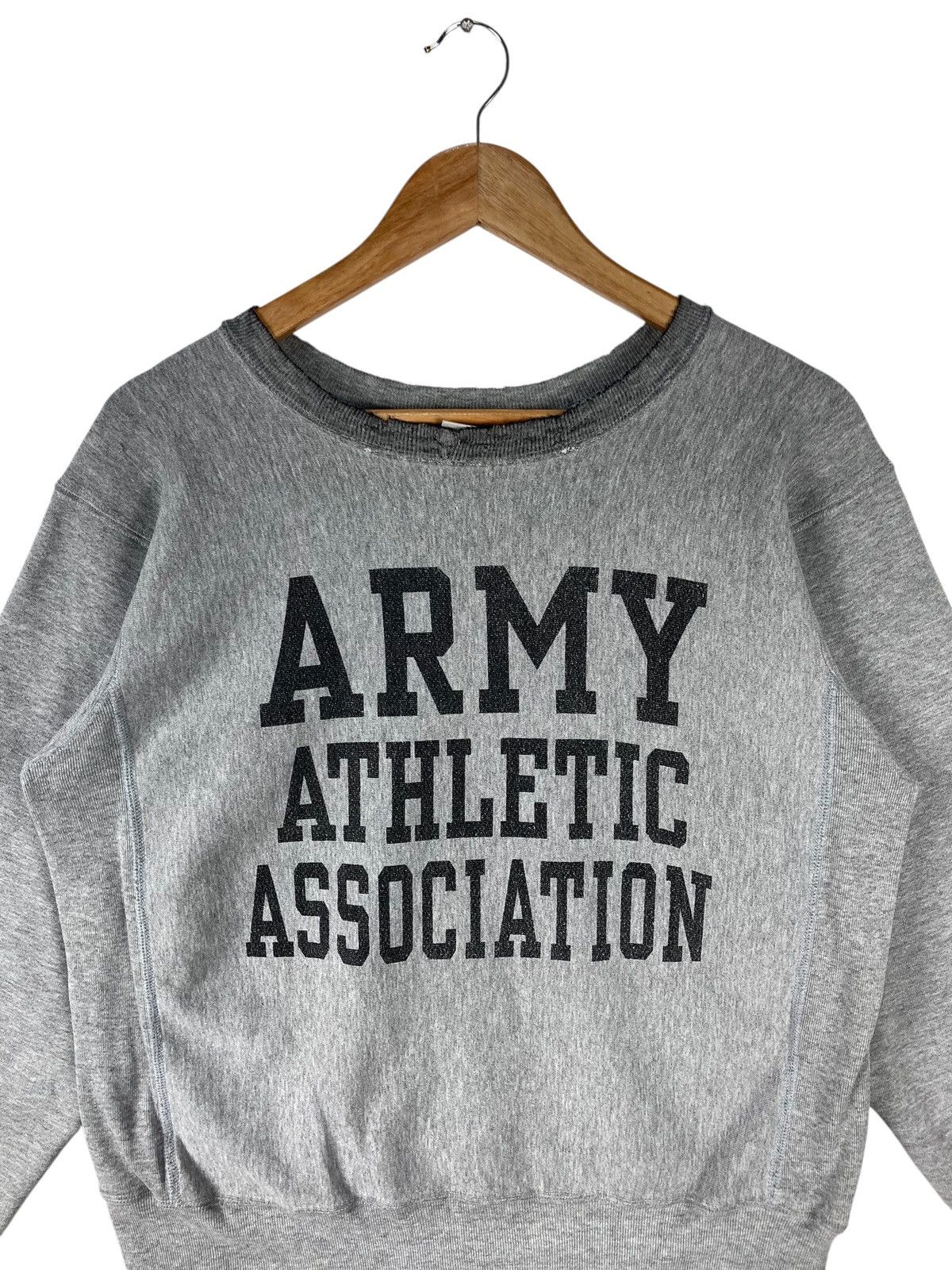 Champion Vintage 90s Champion Reverse Weave Army Athletic Association Size US M / EU 48-50 / 2 - 2 Thumbnail