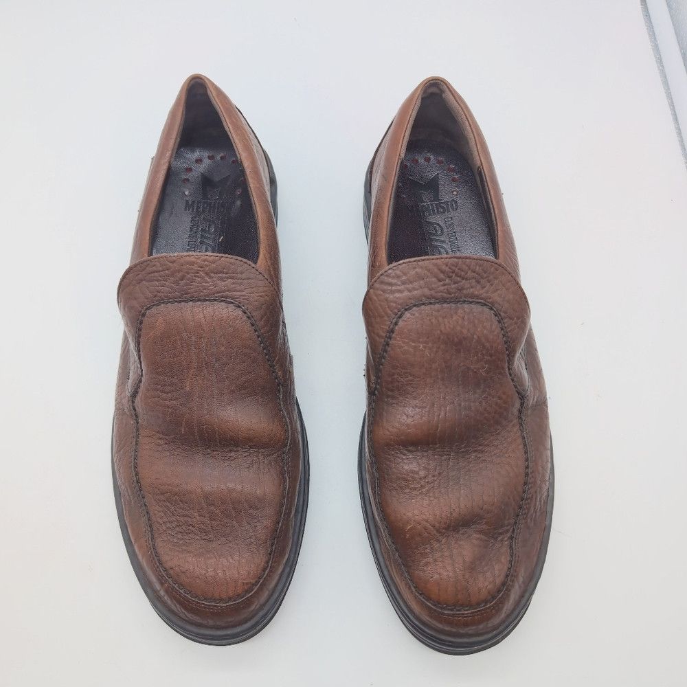 Mephisto Vintage Mephisto Air Jet Sz 12 Leather Slip-On Men’s Shoe M Size US 12 / EU 45 - 3 Thumbnail