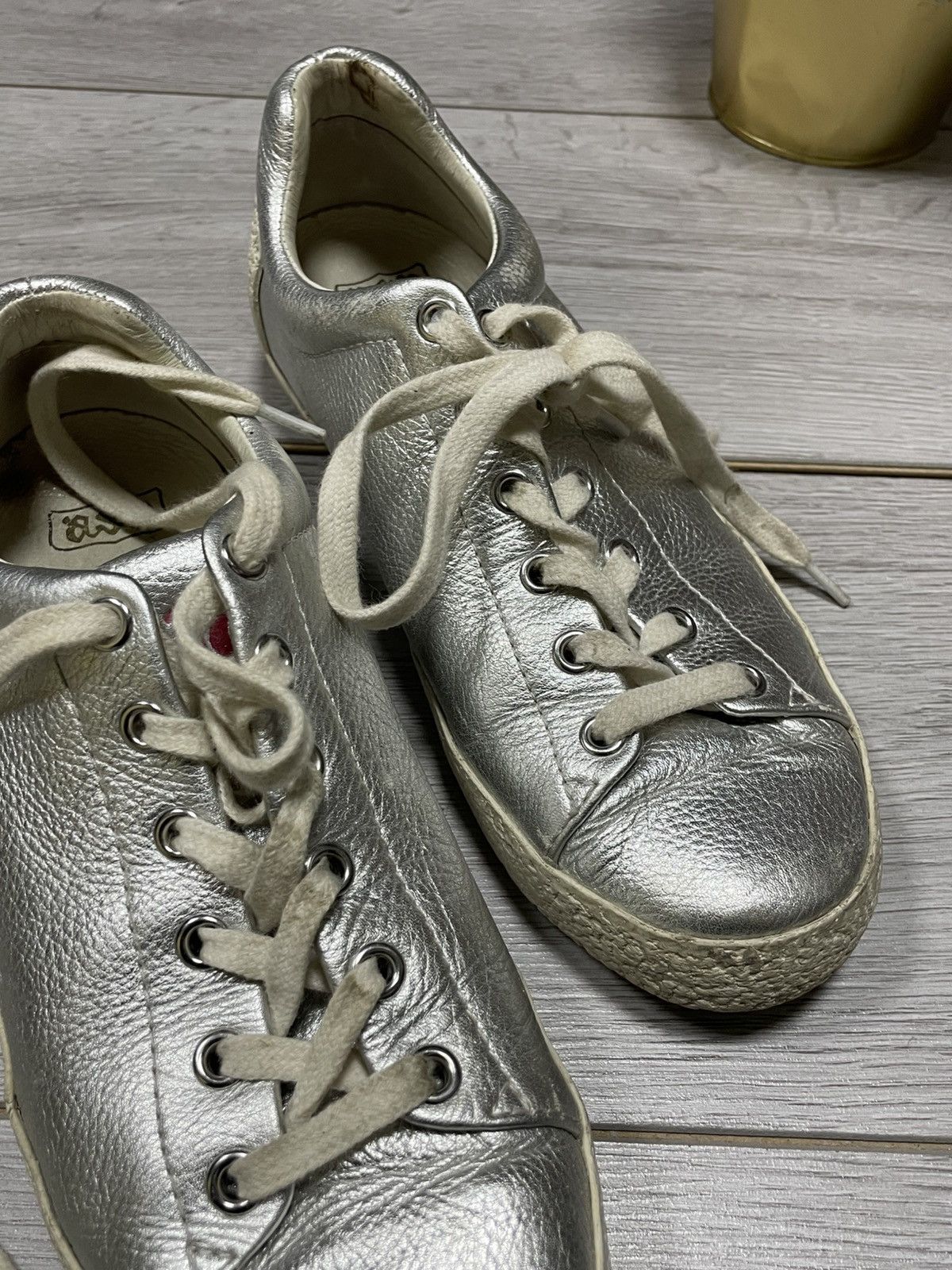 ASH ASH leather star low sneakers Size US 8 / IT 38 - 14 Thumbnail