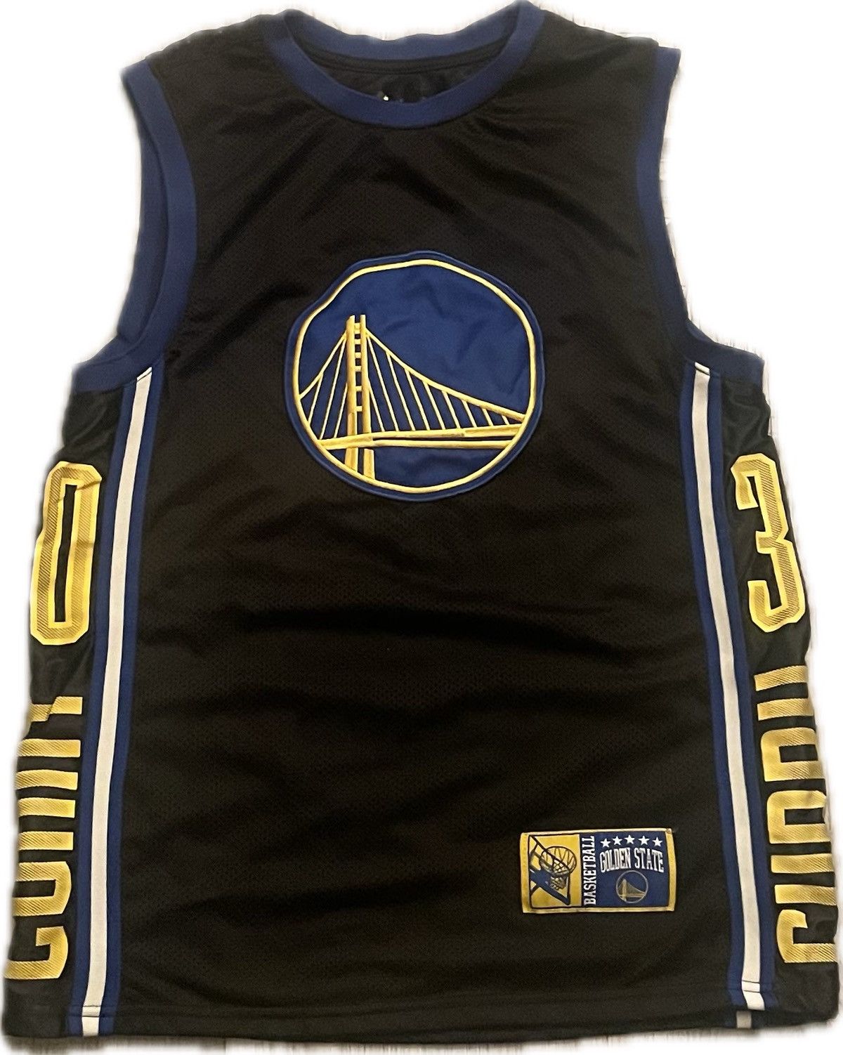 NBA Game Curry Golden State Warriors Basketball Black Jersey NBA Size US M / EU 48-50 / 2 - 1 Thumbnail