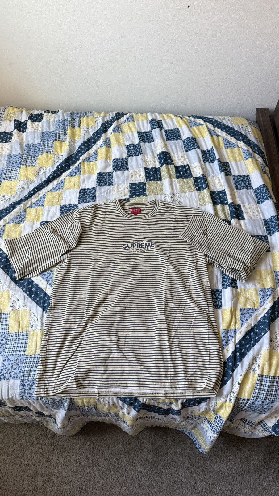 Supreme Supreme Stripe Long Sleeve Shirt Size US L / EU 52-54 / 3 - 1 Thumbnail