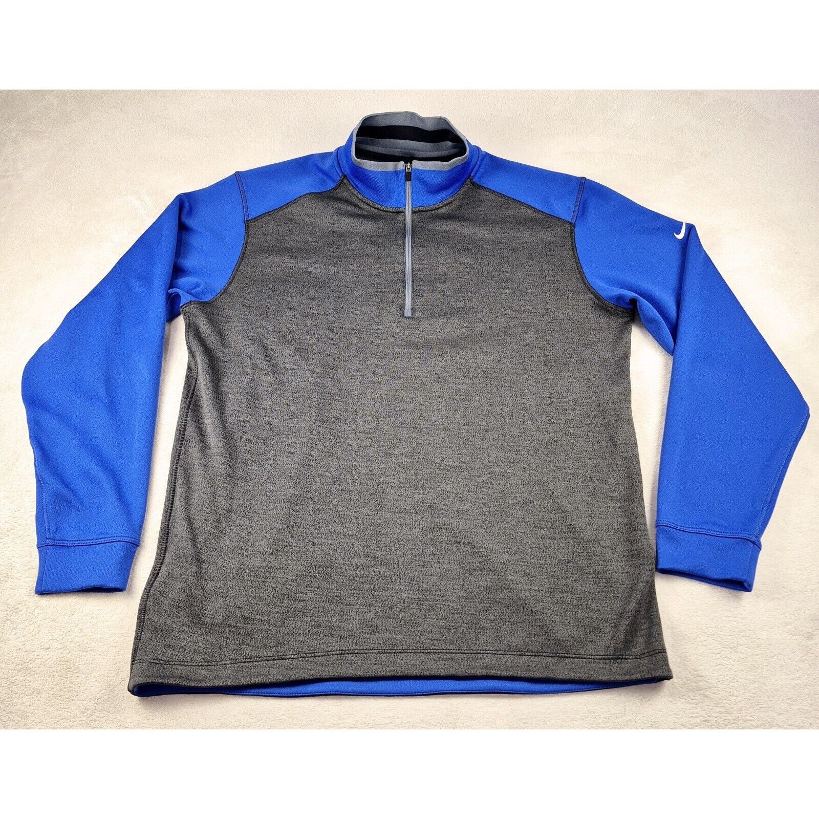 Nike Nike Golf Tour Performance Pullover Men's Large Dri Fit Blue Size US L / EU 52-54 / 3 - 2 Thumbnail
