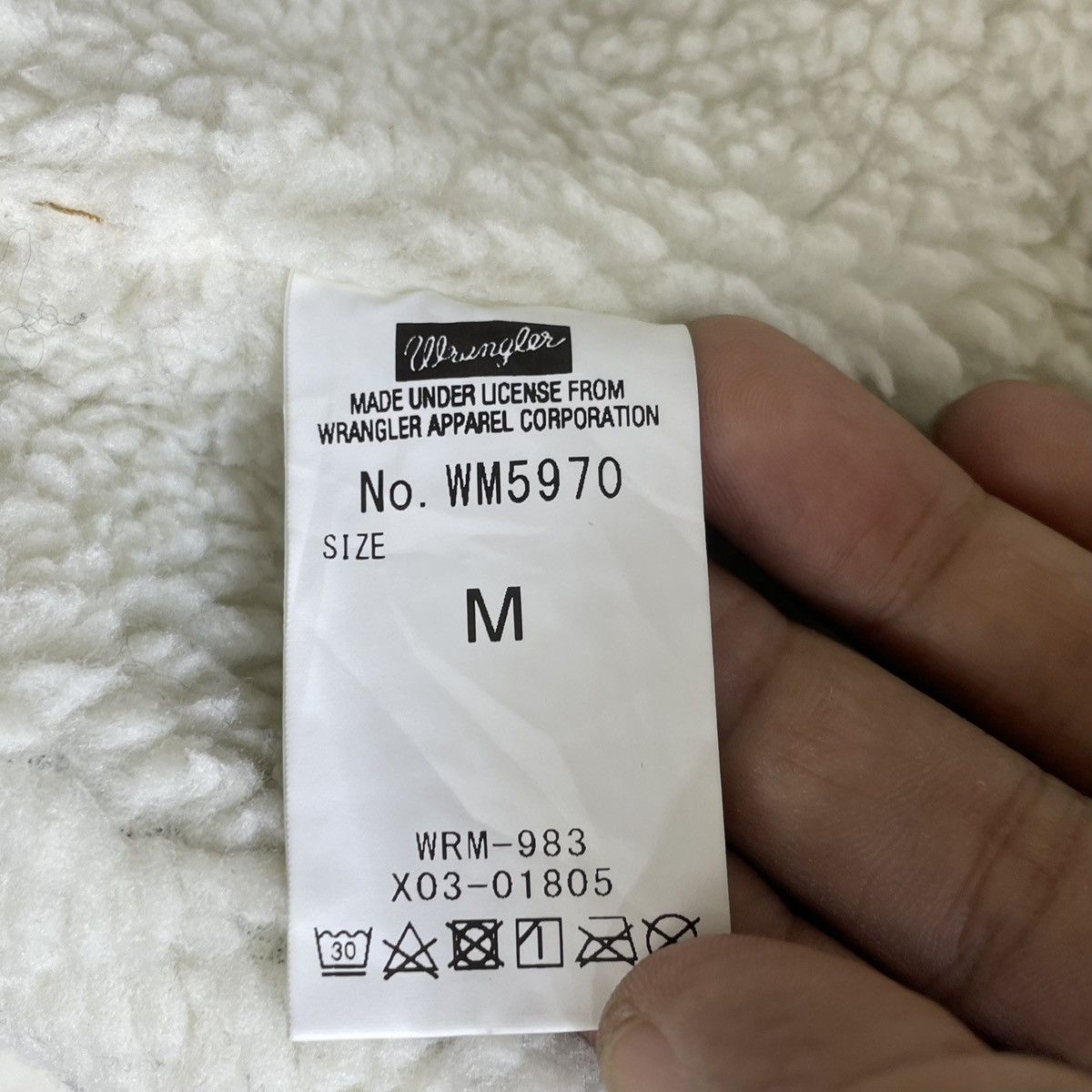 Japanese Brand 🔥Vintage Wrangler Shearling Jacket Size US M / EU 48-50 / 2 - 6 Thumbnail
