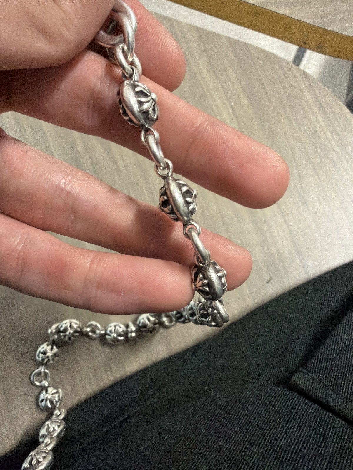Chrome Hearts Chrome hearts 24 inch cross ball wallet chain Size ONE SIZE - 24 Thumbnail