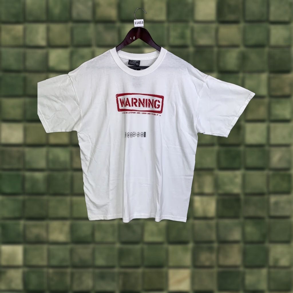 Vintage VINTAGE Steve & Barry's White Graphic T Shirt Adult XL NWT Crew Neck Short Sleeve Unisex 90s Y2K Funny Comfort Cotton Clothing Size US XL / EU 56 / 4 - 1 Thumbnail