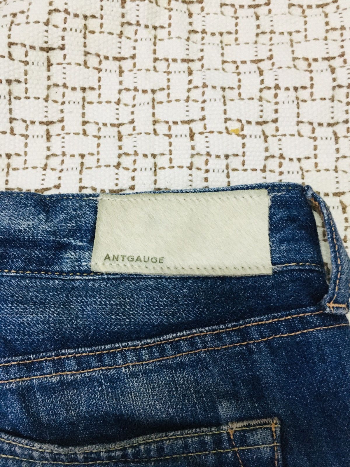 Japanese Brand Antgauge Distressed Jeans (16) Size 30" / US 8 / IT 44 - 3 Thumbnail
