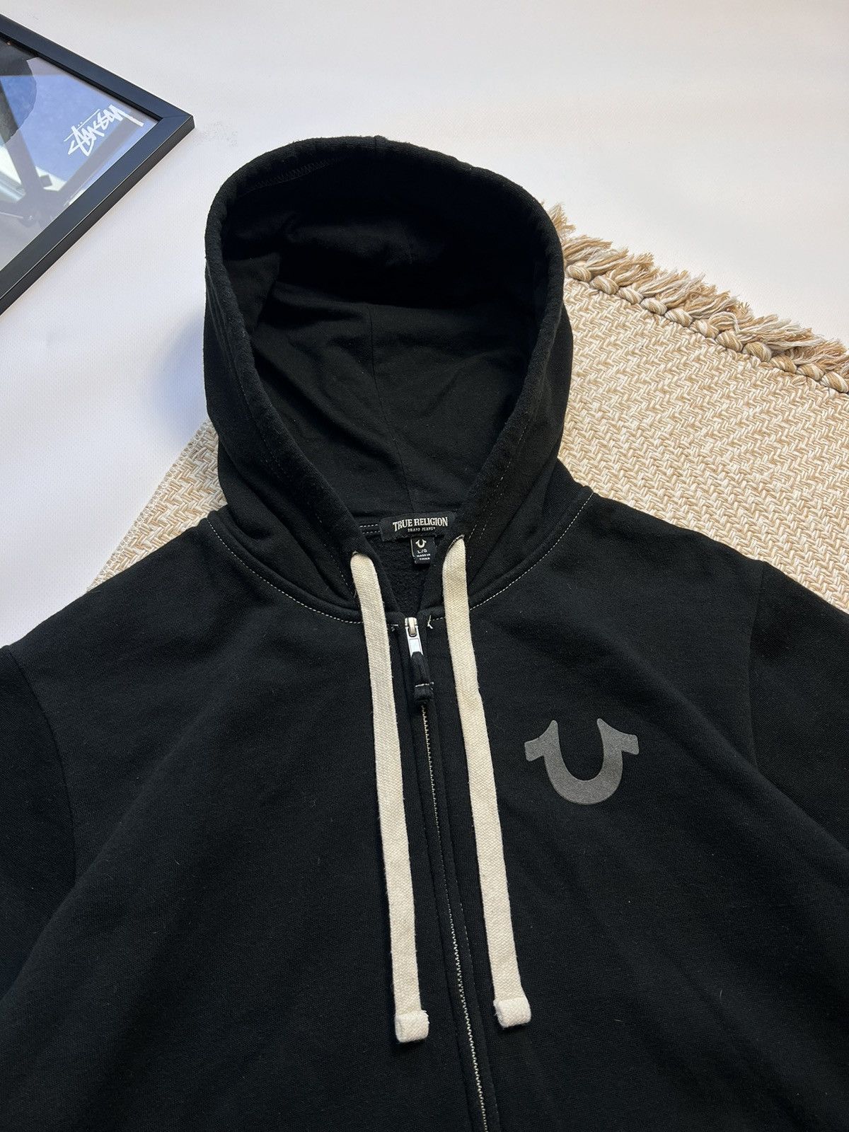 Japanese Brand Vintage True Religion Y2K zip hoodie Size US L / EU 52-54 / 3 - 6 Thumbnail