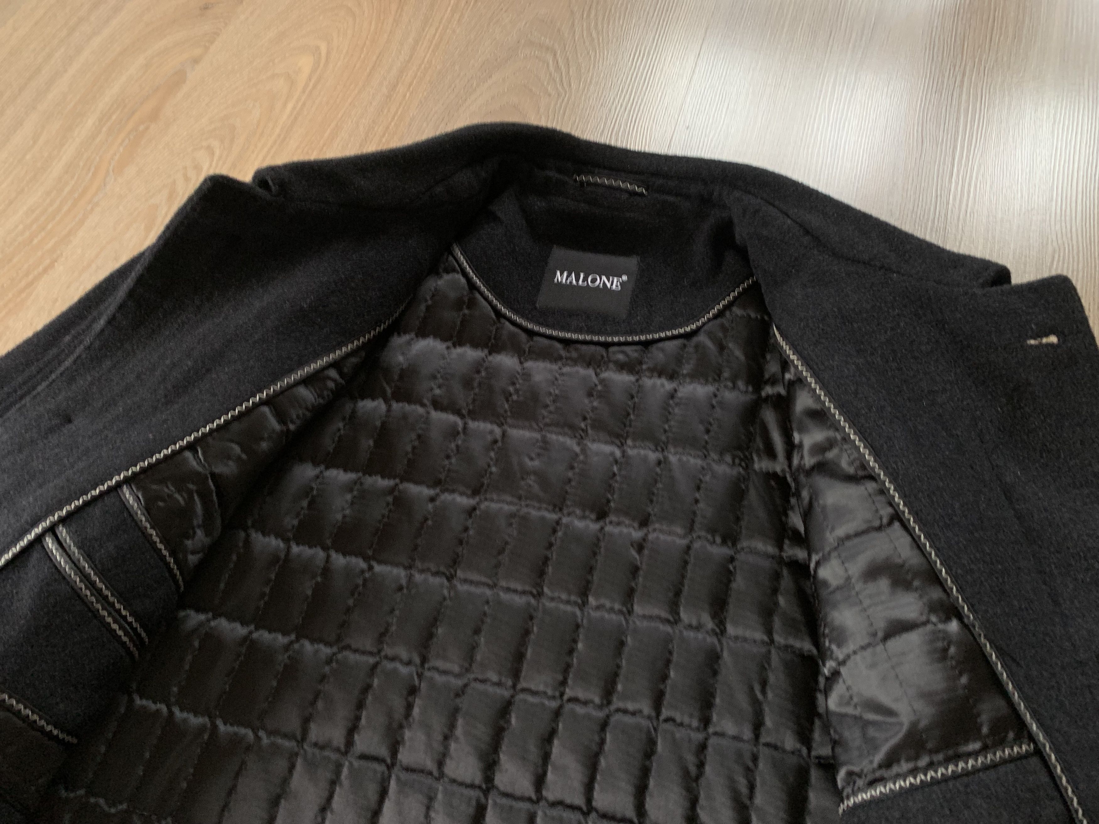 Japanese Brand × Vintage Malone Vintage Wool Cashmere Coat Size US M / EU 48-50 / 2 - 6 Thumbnail