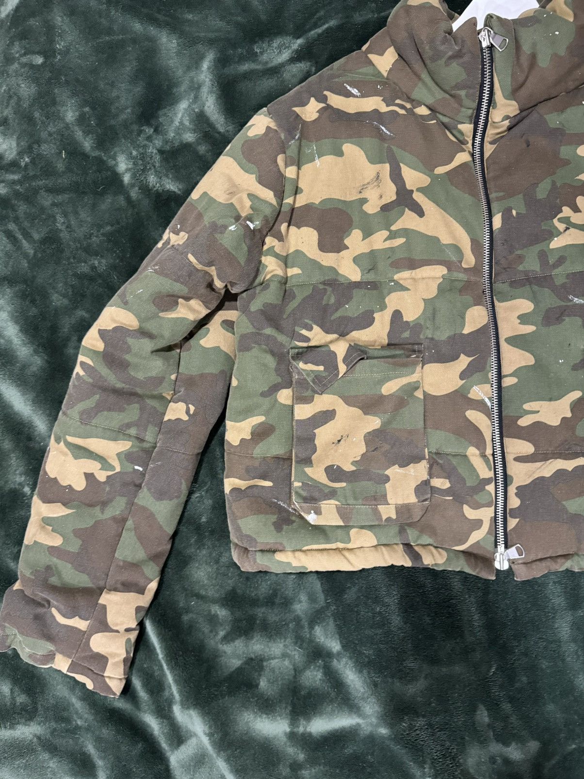 MNML Mnml camo puffer zip up jacket Size US M / EU 48-50 / 2 - 3 Thumbnail