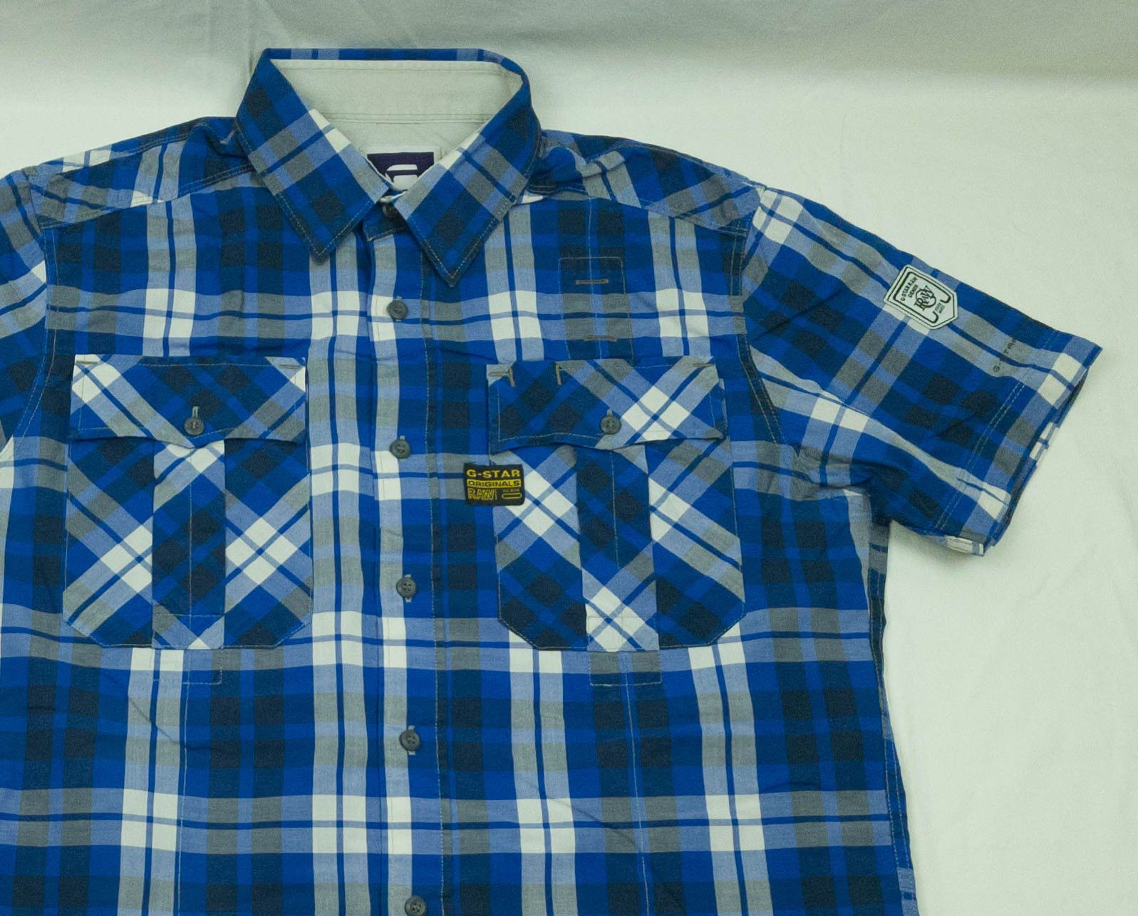 G-Star MENS G-STAR SHIRT SHORT SLEEVE COTTON SIZE M Size US M / EU 48-50 / 2 - 4 Thumbnail