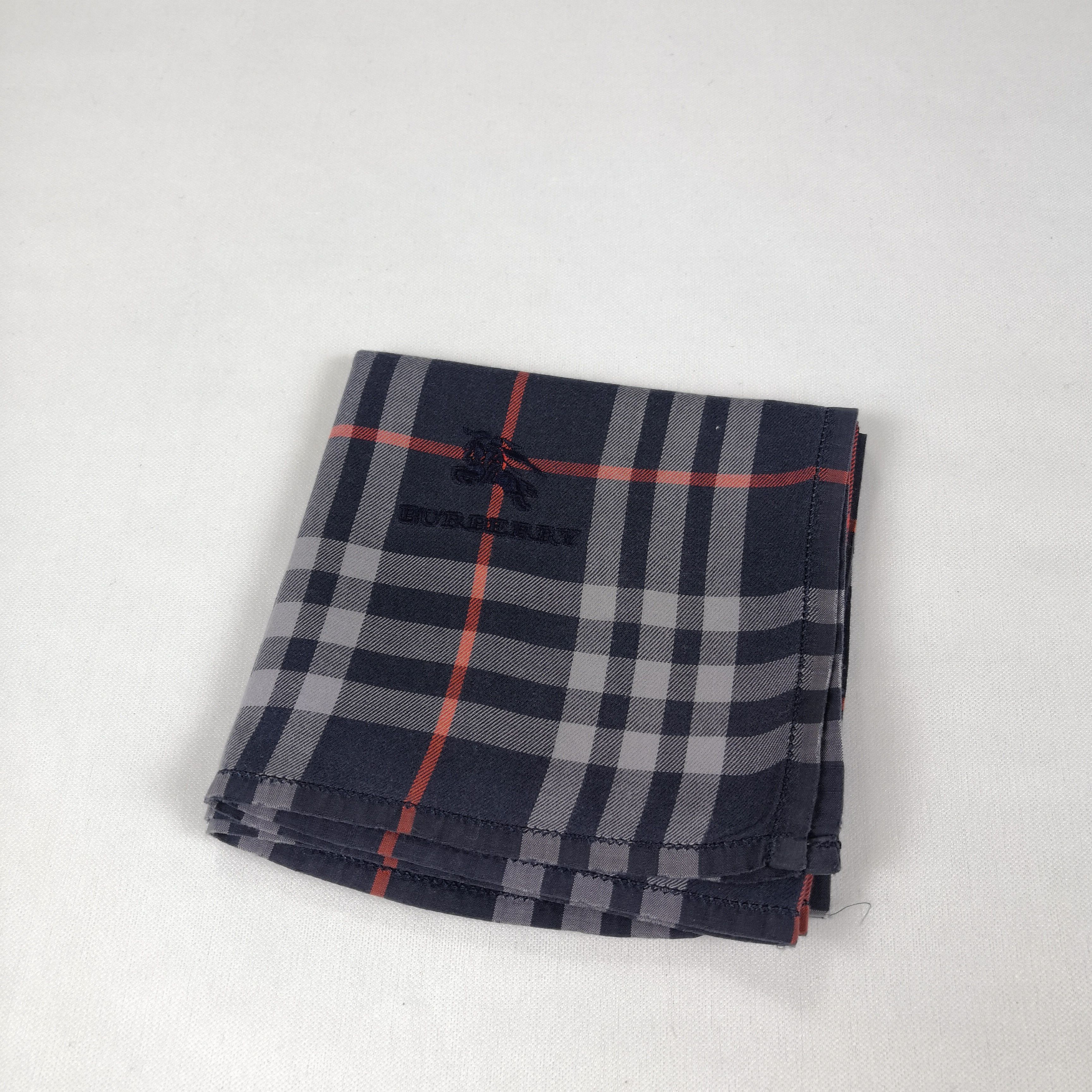 Burberry Vintage Burberry Handkerchief Neckerchief Bandana Size ONE SIZE - 4 Thumbnail