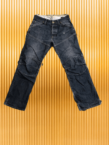 G-Star G-STAR Tapered Semi Baggy Pants Raw Denim Goth Size US 33 - 1 Thumbnail