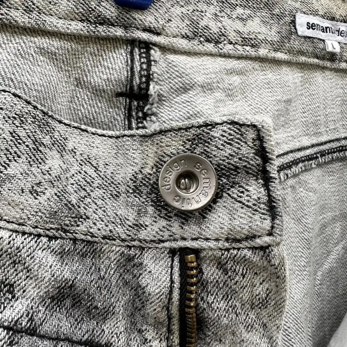 Seditionaries FLARES‼️SEMATIC DESIGN JEAN SNAKE SKIN TROUSERS BOOTCUT PANT Size US 30 / EU 46 - 9 Thumbnail