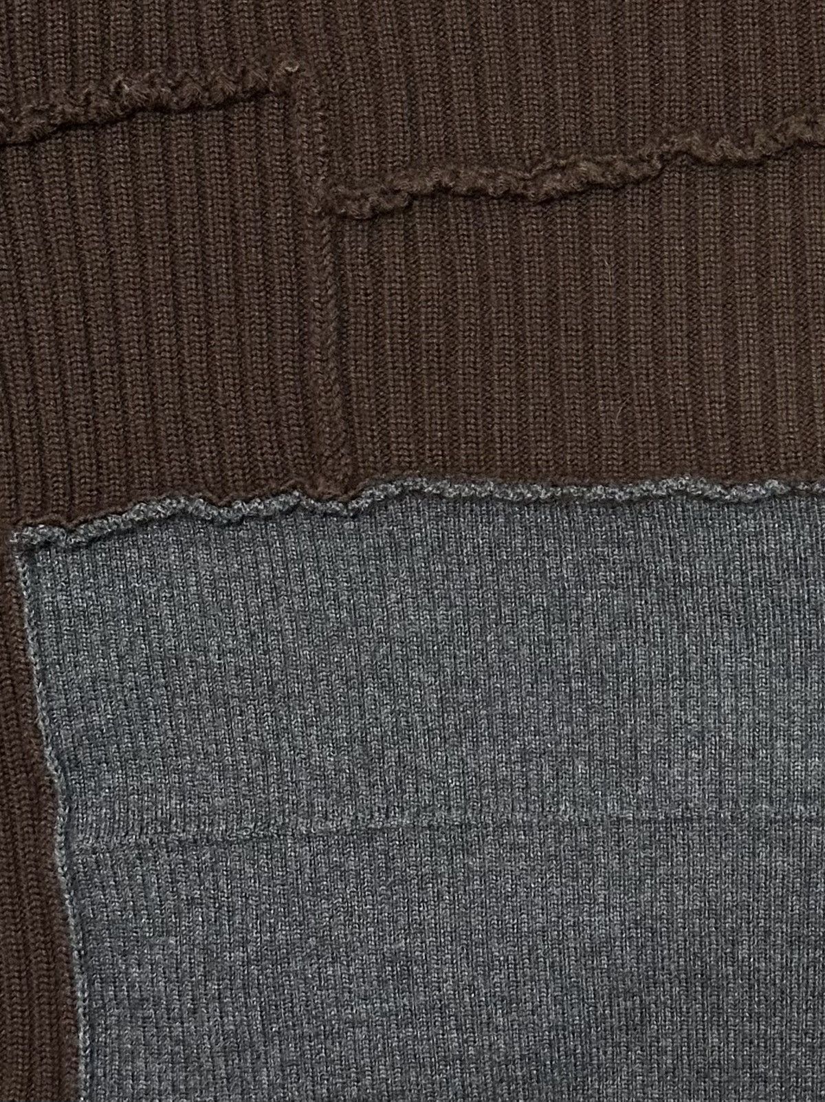 Dries Van Noten DRIES VAN NOTEN F/W 2023 Deconstructed Patchwork Sweater Size S / US 4 / IT 40 - 5 Thumbnail