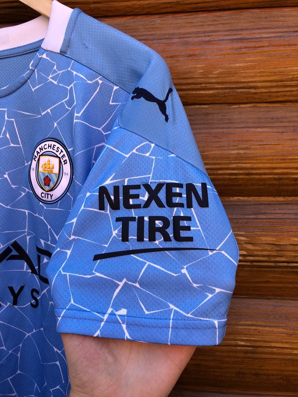 Puma Bruyne #17 Manchester City Football Shirt Soccer Jersey Puma Size US S / EU 44-46 / 1 - 9 Thumbnail