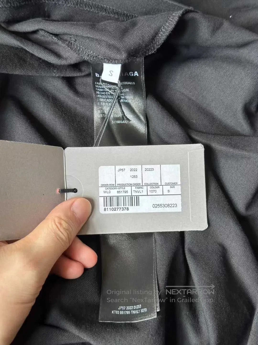 Balenciaga Balenciaga Distressed Logo Short Sleeve Tee. Size US S / EU 44-46 / 1 - 4 Thumbnail
