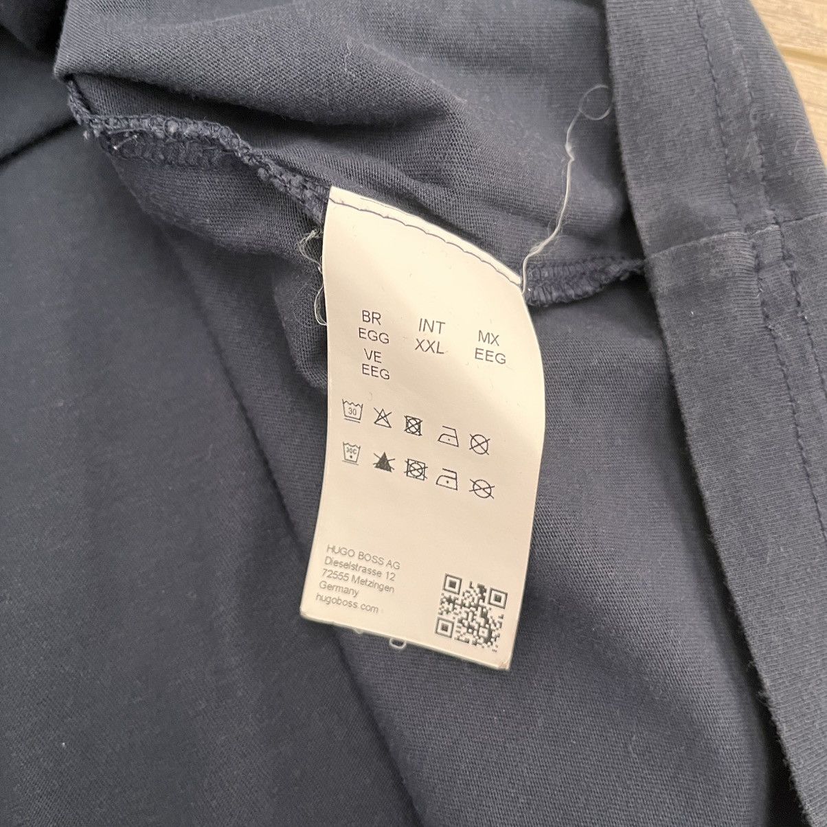 Hugo Boss Hugo Boss Navy Teebo Logo T Shirt Size US XXL / EU 58 / 5 - 5 Thumbnail