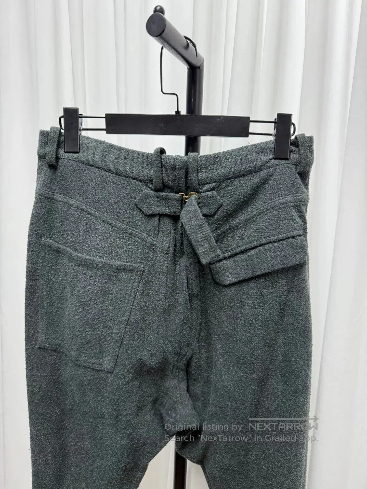 Comme des Garcons Homme Plus 100% Silk Waist Trousers by Araki Yuu. Size US 32 / EU 48 - 6 Thumbnail