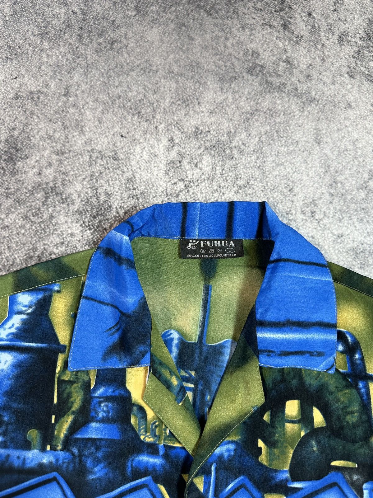Vintage Y2K Dog Casual Shirt 90s Streetwear Vintage Style Rap VTg Size US XL / EU 56 / 4 - 3 Thumbnail