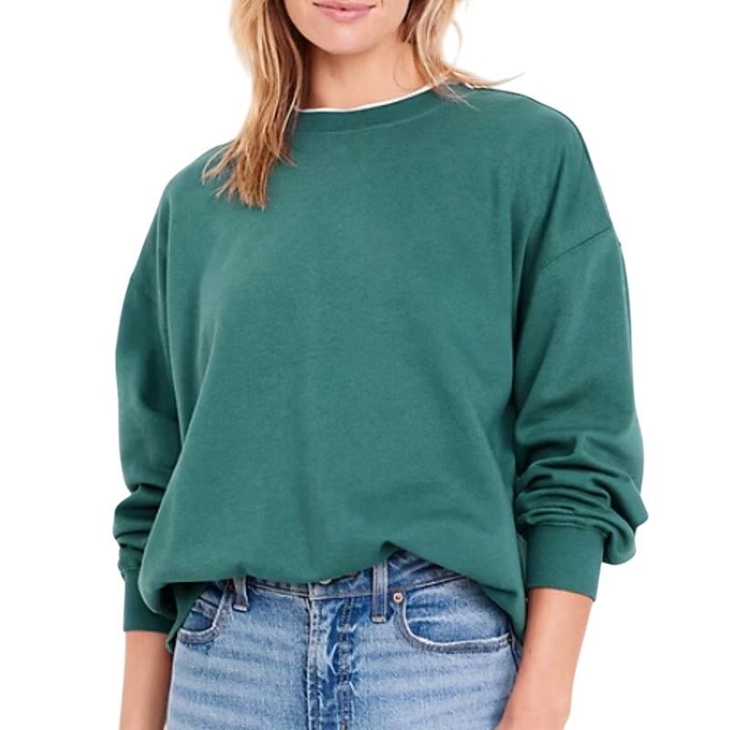 Old Navy Old Navy SoComfy Oversized Tunic Sweatshirt in Mossy, Size S Size S / US 4 / IT 40 - 3 Thumbnail