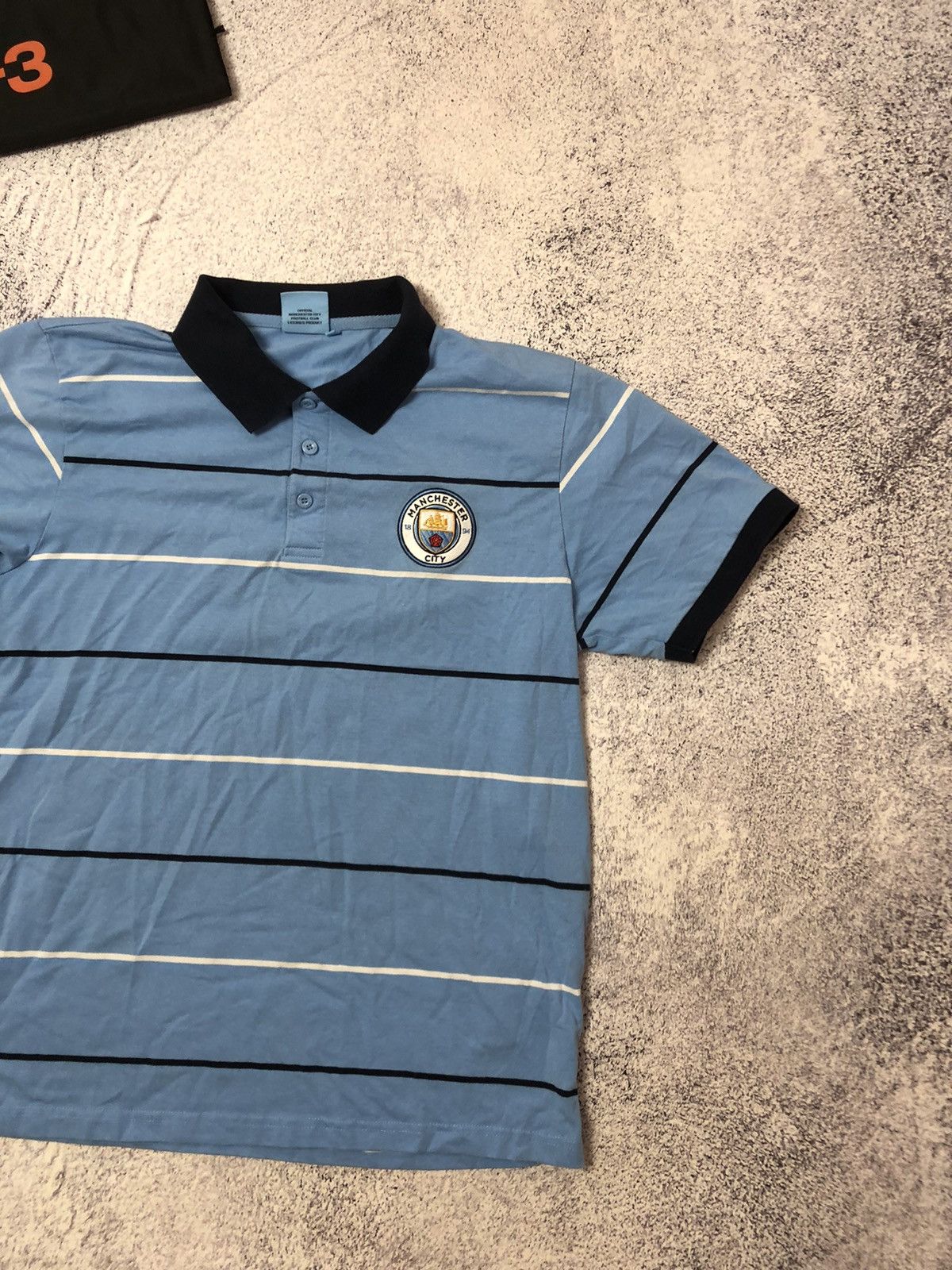 Vintage Men’s polo Manchester City size L off merch Size US L / EU 52-54 / 3 - 2 Thumbnail