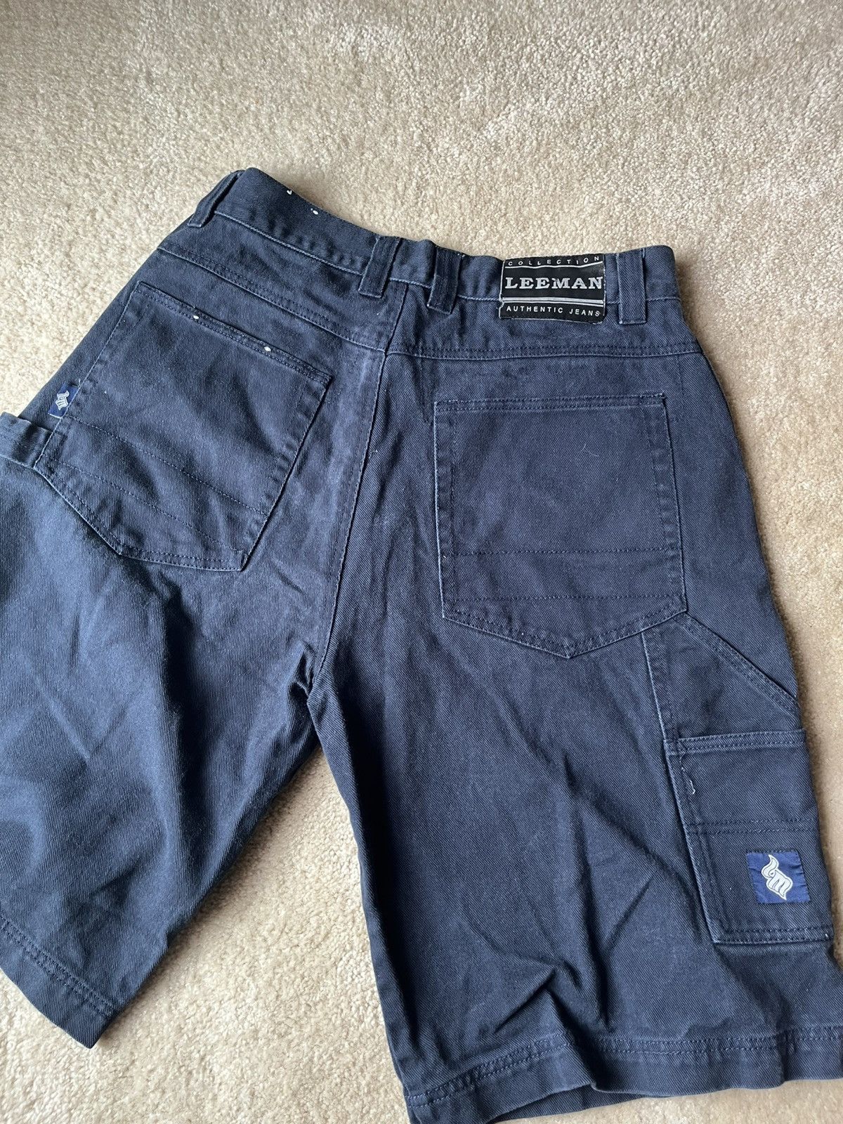 Louis Leeman × Vintage Vintage Y2K Leeman shorts Size US 34 / EU 50 - 4 Thumbnail