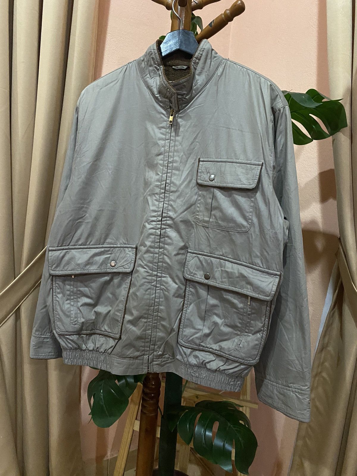 Vintage VINTAGE 80S PROGRESS HARRINGTON JACKET Size US L / EU 52-54 / 3 - 4 Thumbnail