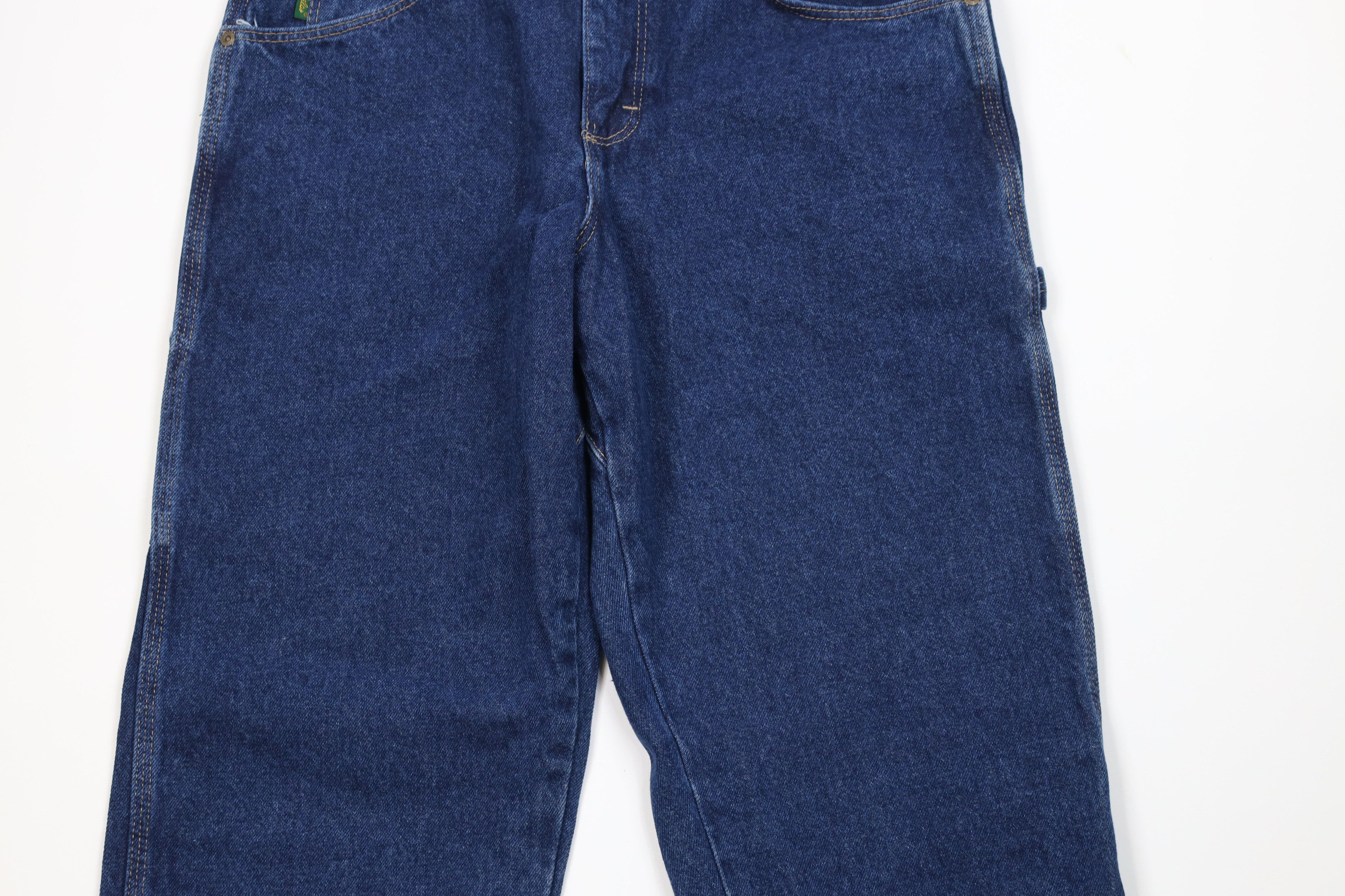 Cabelas Deadstock Vintage Cabelas Wide Leg Dungaree Denim Jeans Size US 33 - 3 Thumbnail
